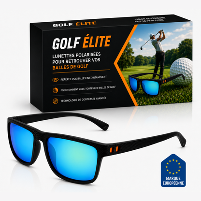 Lunettes hyper polarisées de golf