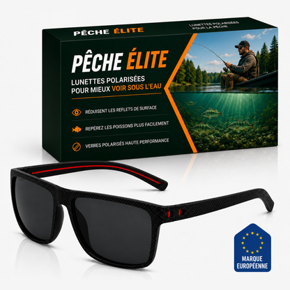 Lunettes hyper polarisées pour la pêche