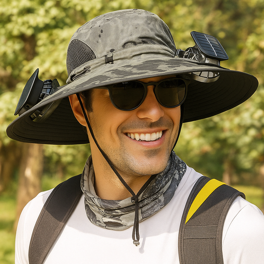 Chapeau ventilé solaire