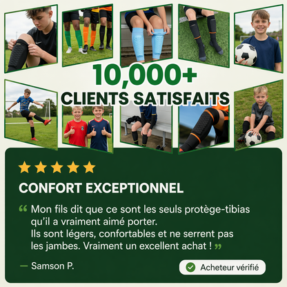 FlexGuard™ — Protection avancée des tibias