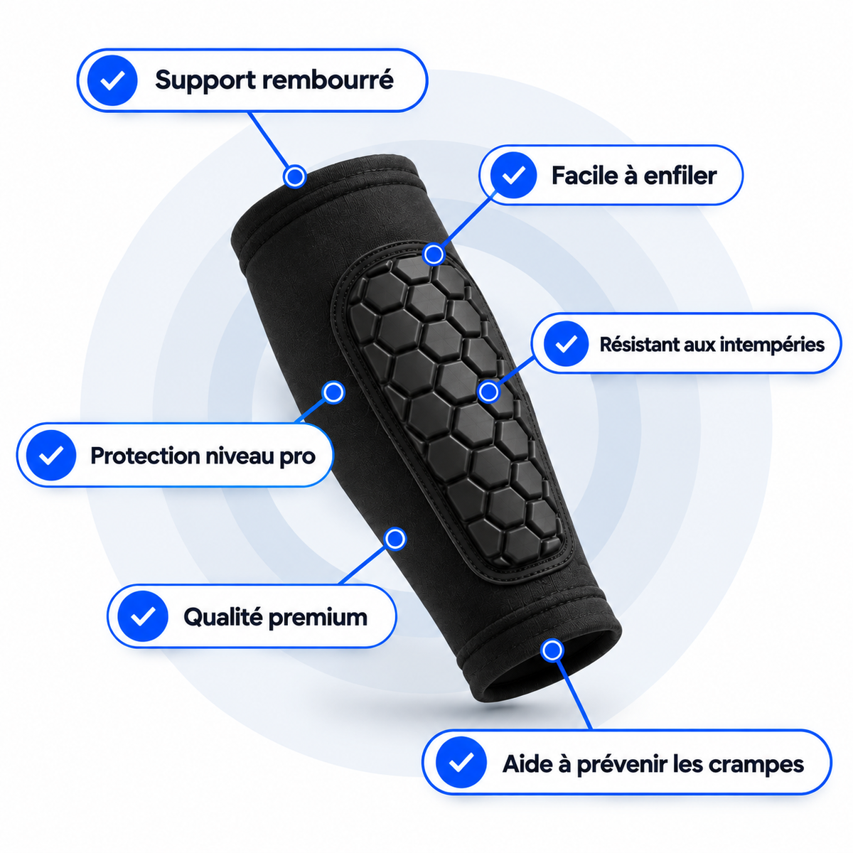 FlexGuard™ - Protection avancée pour tibias