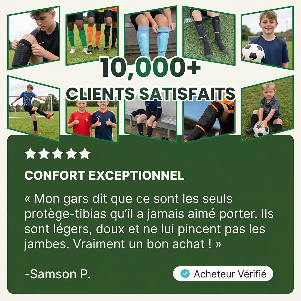 FlexGuard™ - Protection avancée pour tibias